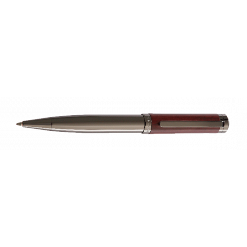 [P-241034] Stylo à bille tandem bois d'ebene